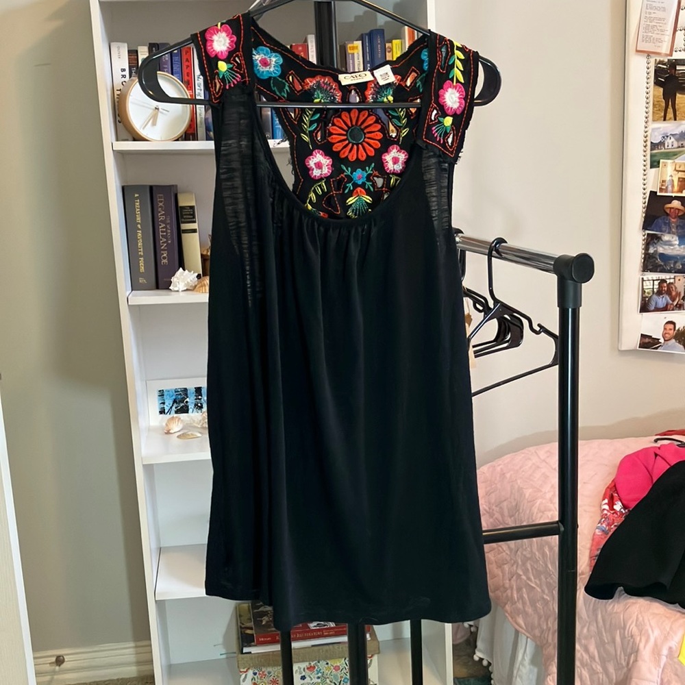 Mexican Floral Tank